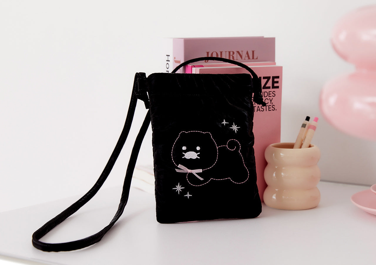 Black Mini Chunsik - Authentic Kakao Friends from Korea | Koolseoul