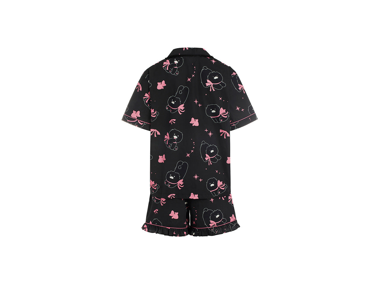 Black Lovely Women Pajamas Chunsik - Korean kawaii Kakao Friends | Koolseoul