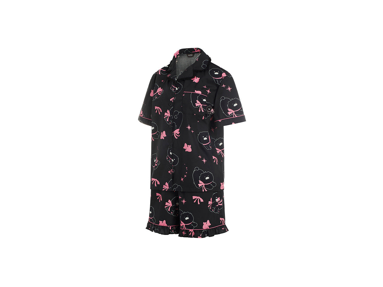 Black Lovely Women Pajamas Chunsik - Korean kawaii Kakao Friends | Koolseoul