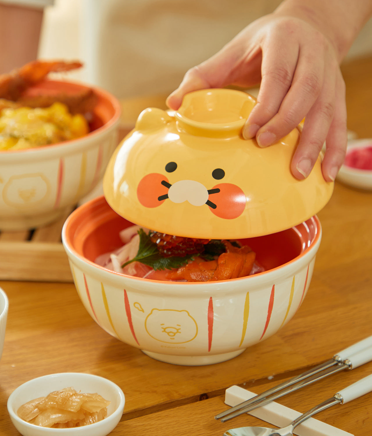 Chunsik Bowl Set - Authentic Kakao Friends from Korea | Koolseoul
