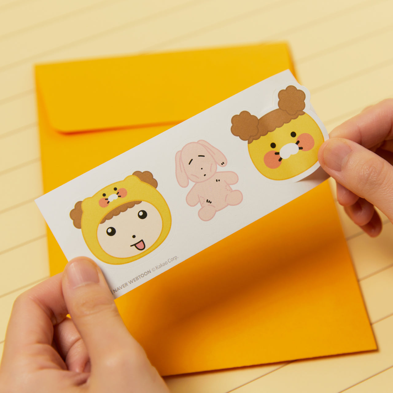 XFriends Set Chunsik Greeting Card - Korean kawaii Kakao Friends | Koolseoul