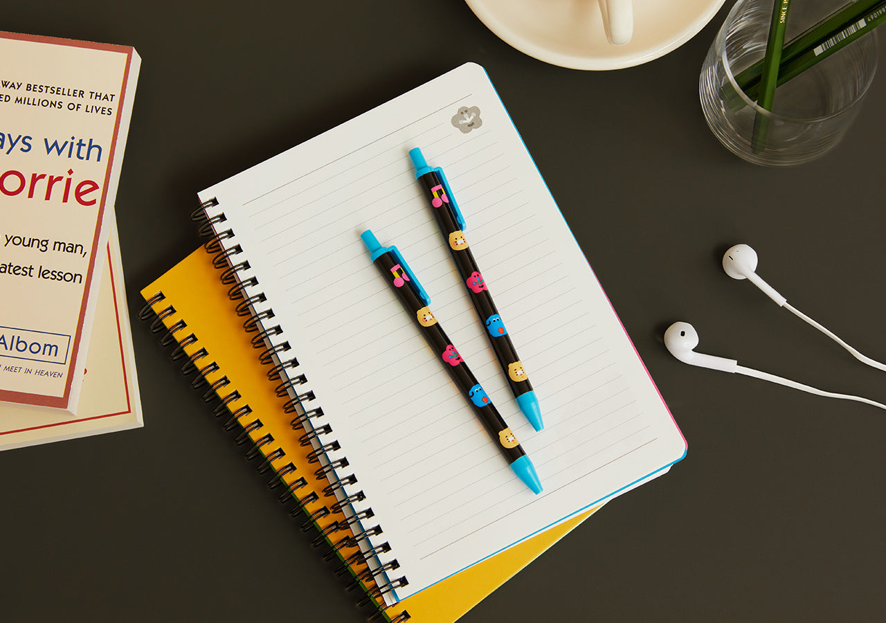 XFriends Notebook(Rose) Ryan&Chunsik Stationery - Official Kakao Friends merchandise | Koolseoul