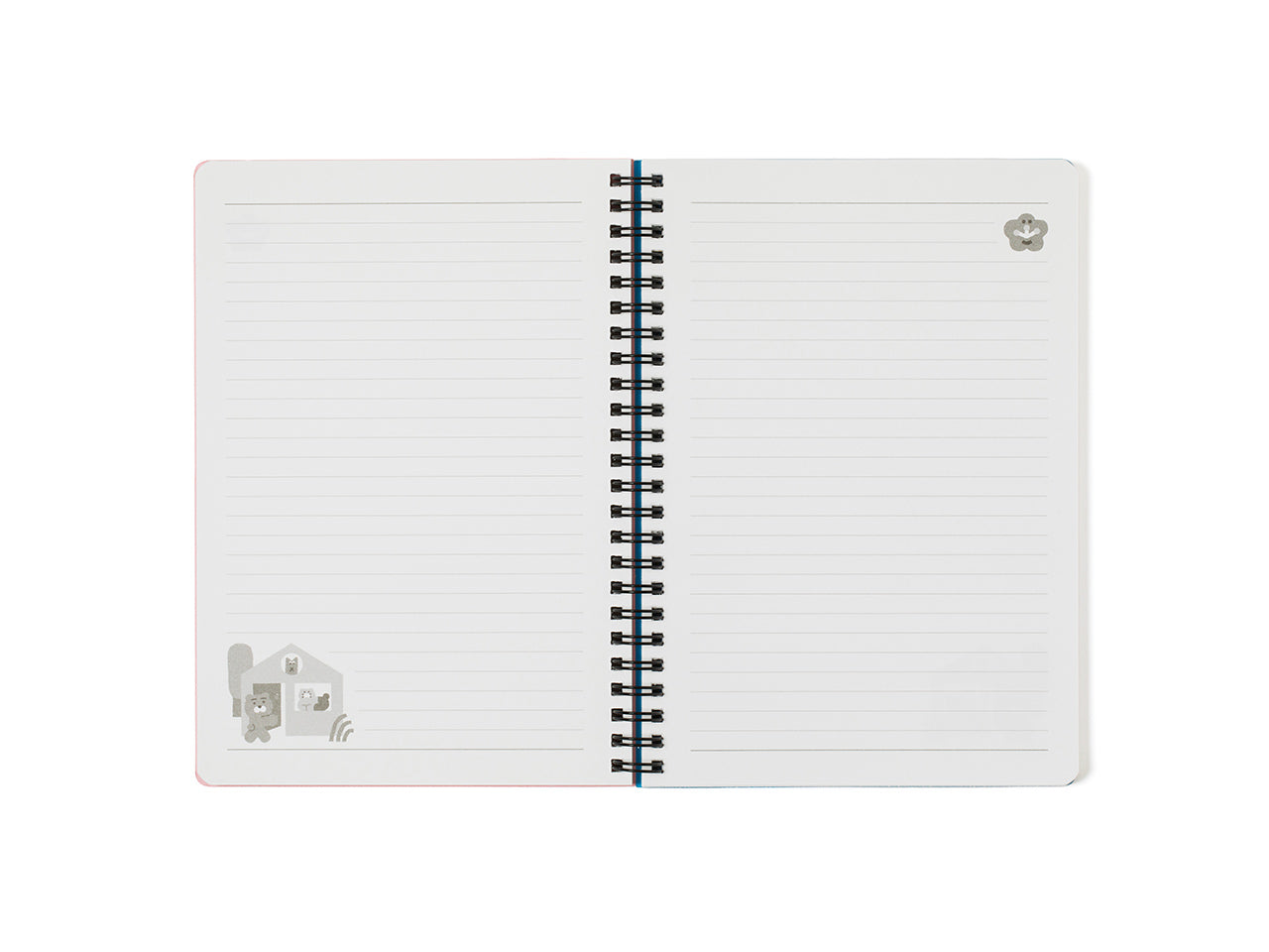 XFriends Notebook(Rose) Ryan&Chunsik Stationery - Authentic Kakao Friends from Korea | Koolseoul