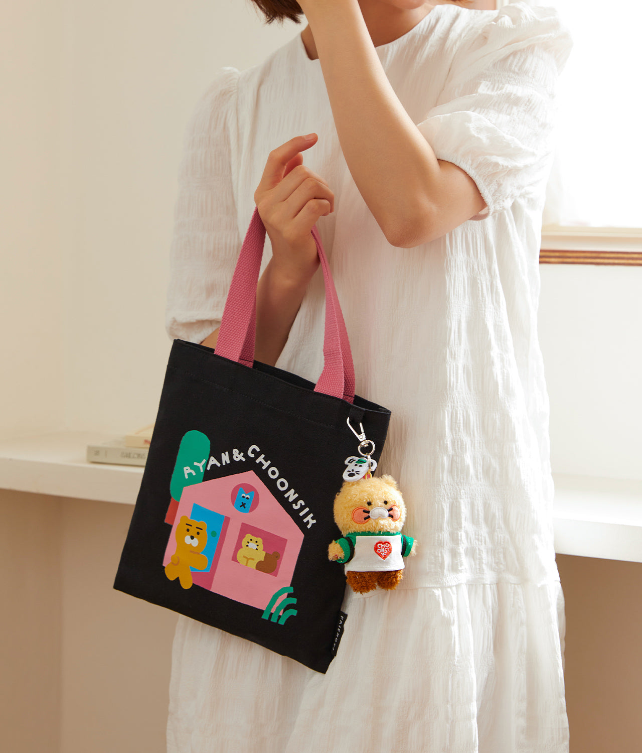XFriends Eco Bag Chunsik - Authentic Kakao Friends from Korea | Koolseoul