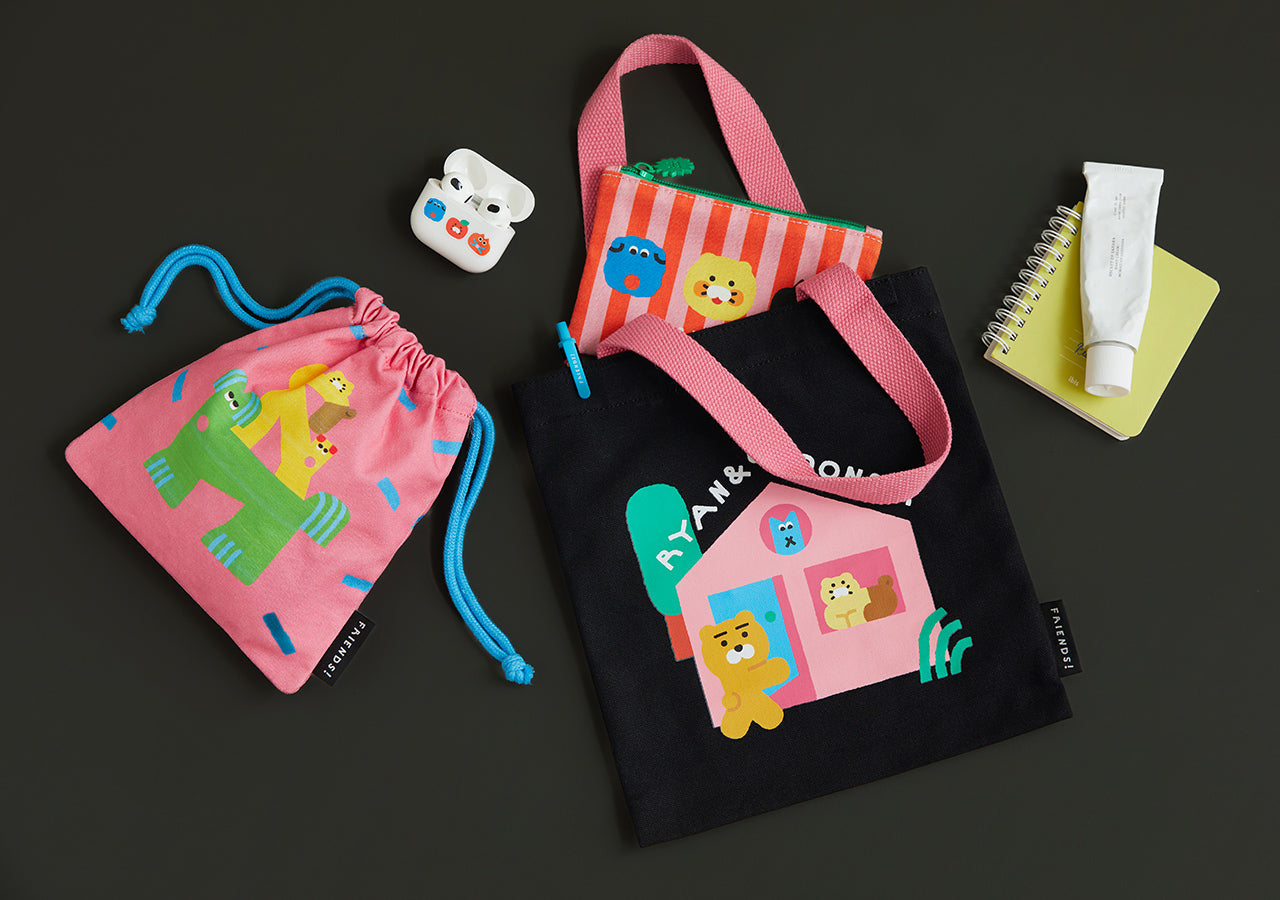 XFriends Eco Bag Chunsik - Official Kakao Friends merchandise | Koolseoul
