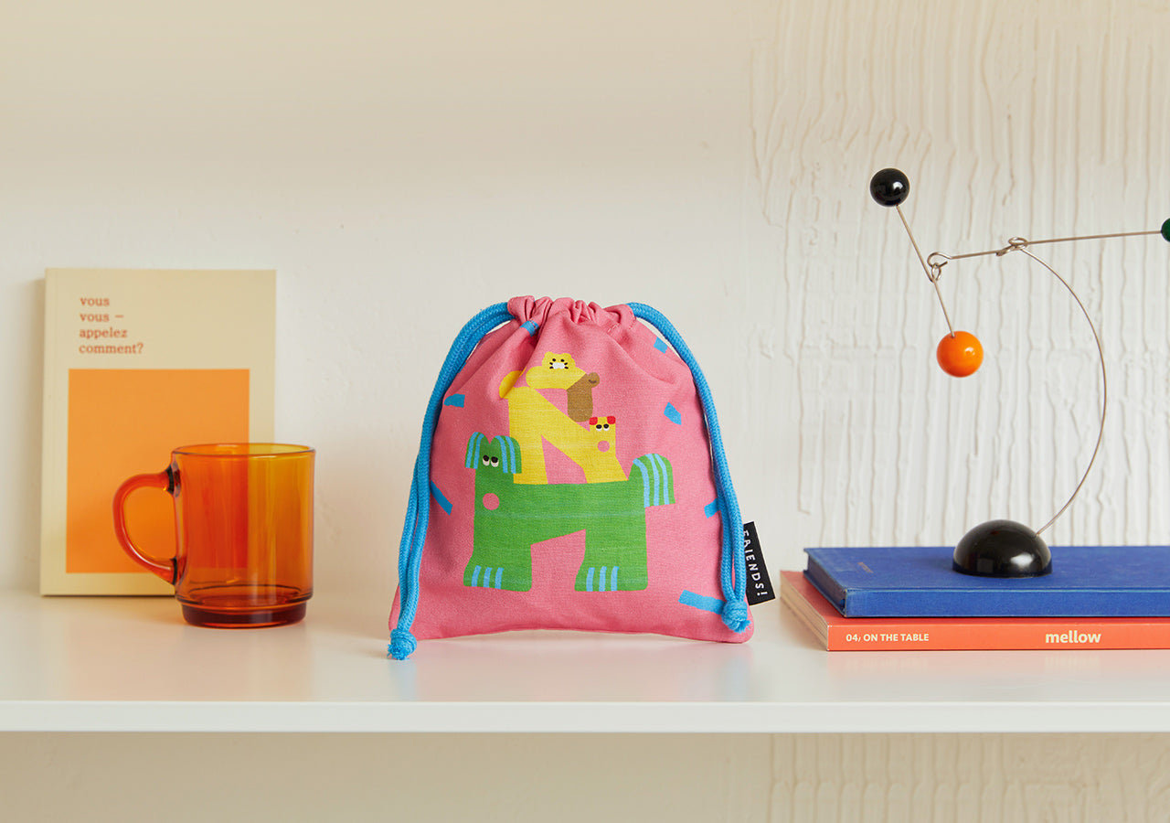 XFriends Pouch Chunsik - Authentic Kakao Friends from Korea | Koolseoul