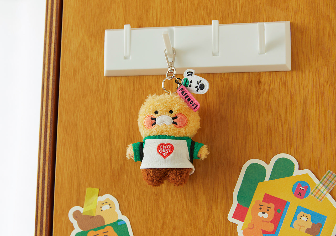 XFriends Keychain Plush Chunsik - Official Kakao Friends merchandise | Koolseoul