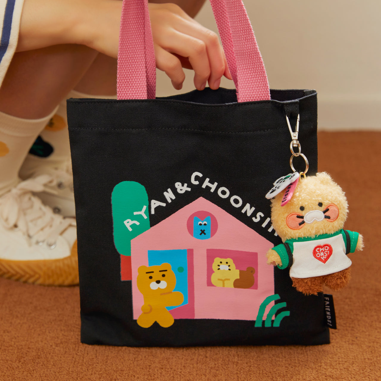 XFriends Eco Bag Chunsik - Korean kawaii Kakao Friends | Koolseoul