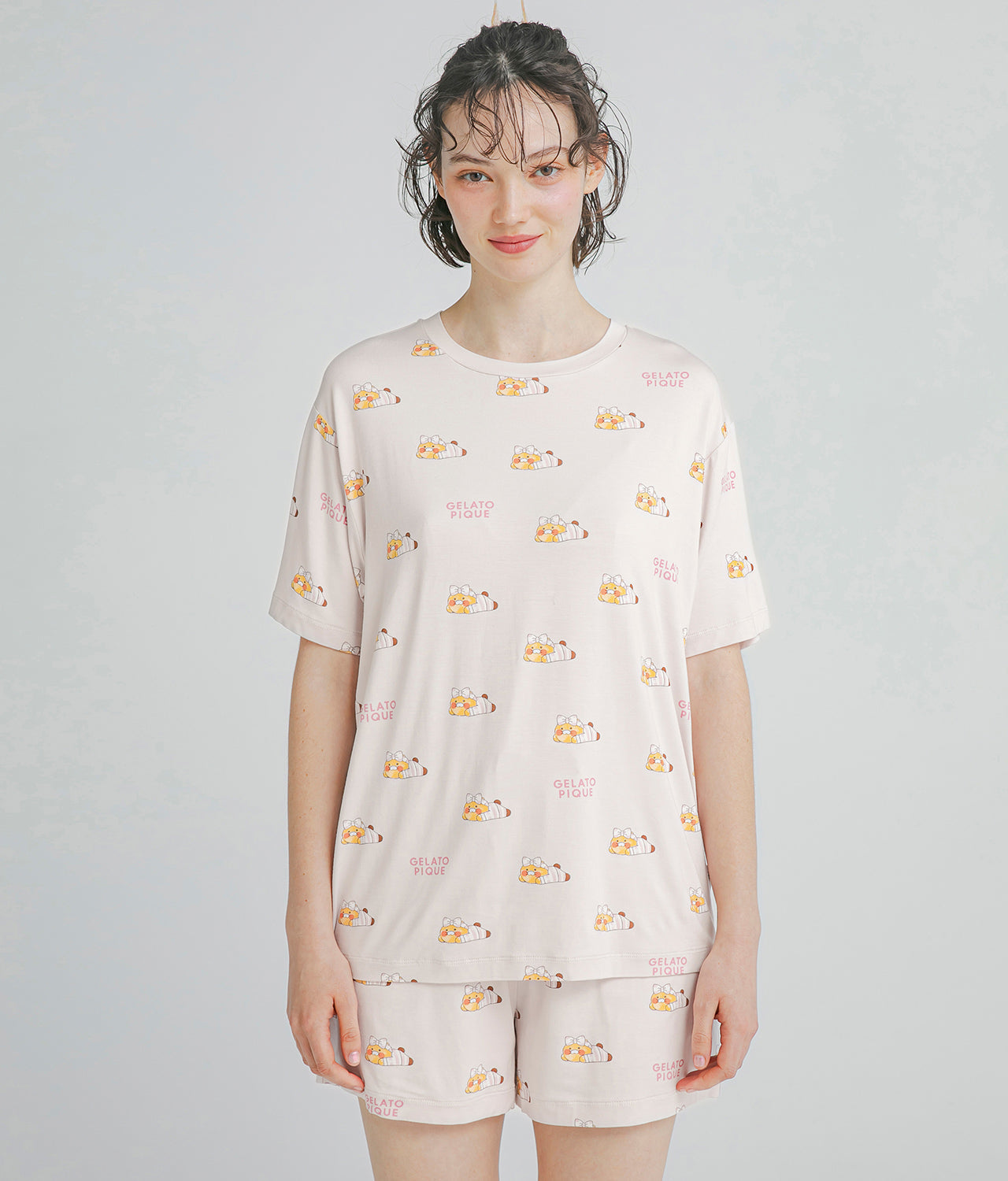Chunsik T-Shirt Rose - Official Kakao Friends merchandise | Koolseoul