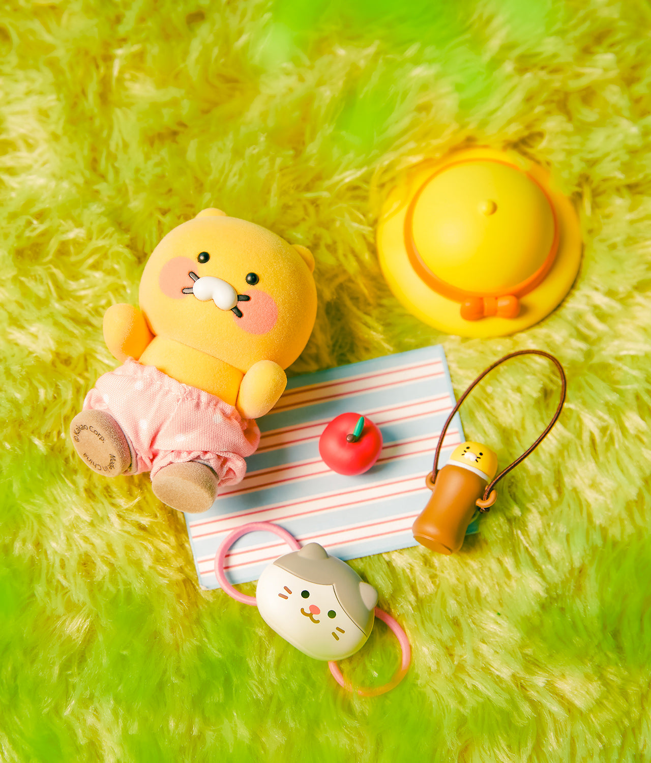 (OOTD) FigurineSet Pique-nique Chunsik Figurine - Official Kakao Friends merchandise | Koolseoul