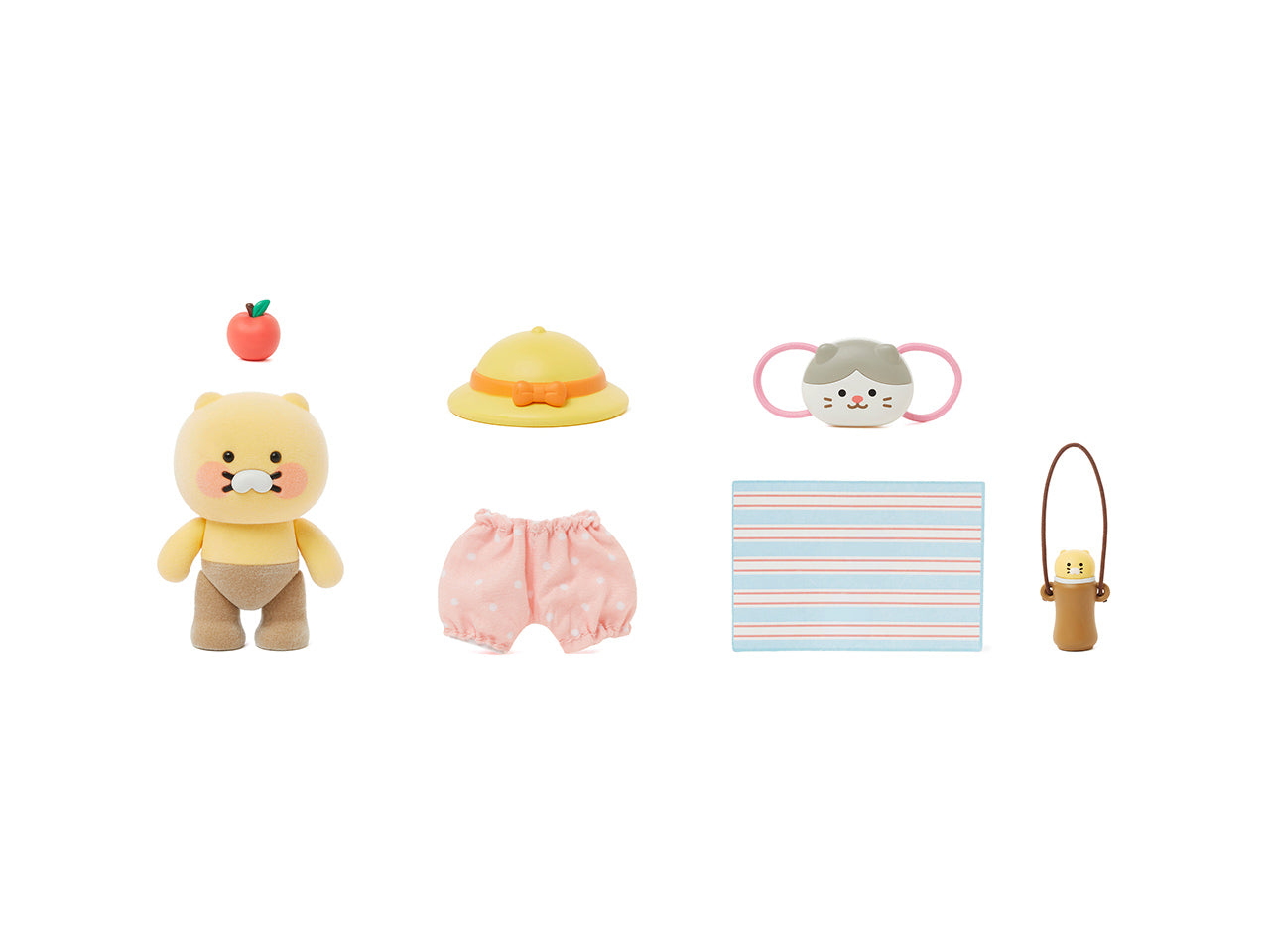 (OOTD) FigurineSet Pique-nique Chunsik Figurine - Official Kakao Friends merchandise | Koolseoul