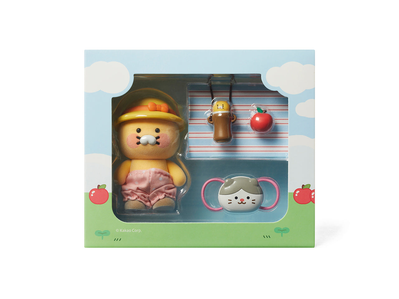 (OOTD) FigurineSet Pique-nique Chunsik Figurine - Official Kakao Friends merchandise | Koolseoul
