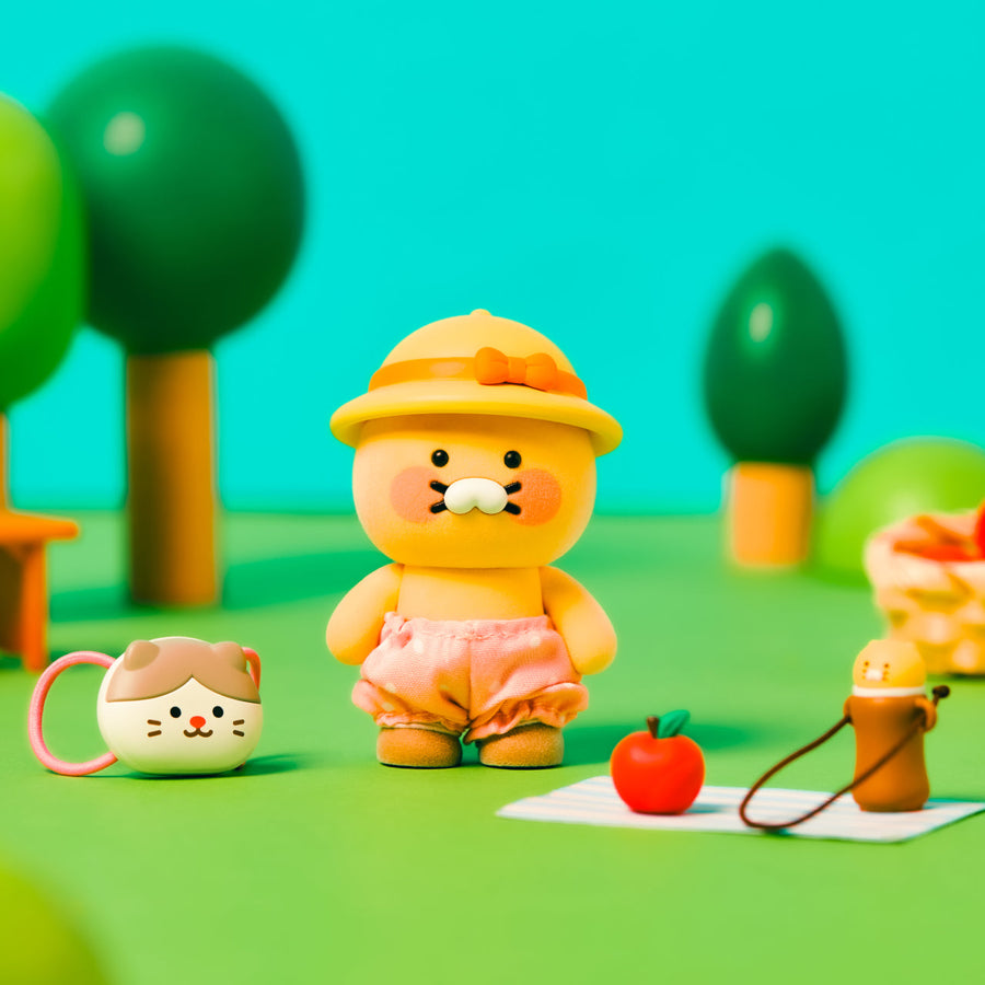 Kakao Friends - (Ootd) フィギュアセット ピクニックチュンシクフィギュア
