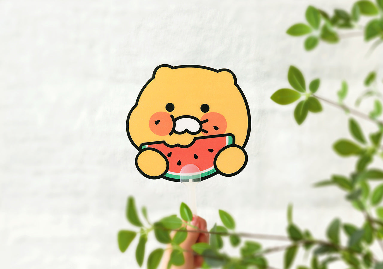 PP Chunsik Hand Fan - Authentic Kakao Friends from Korea | Koolseoul
