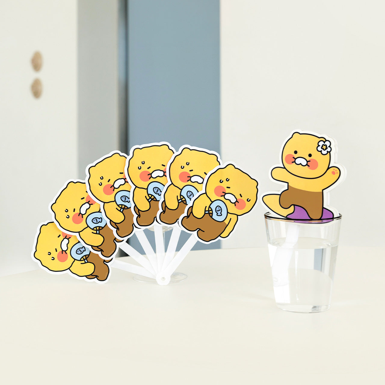 Chunsik Hand Fan - Authentic Kakao Friends from Korea | Koolseoul