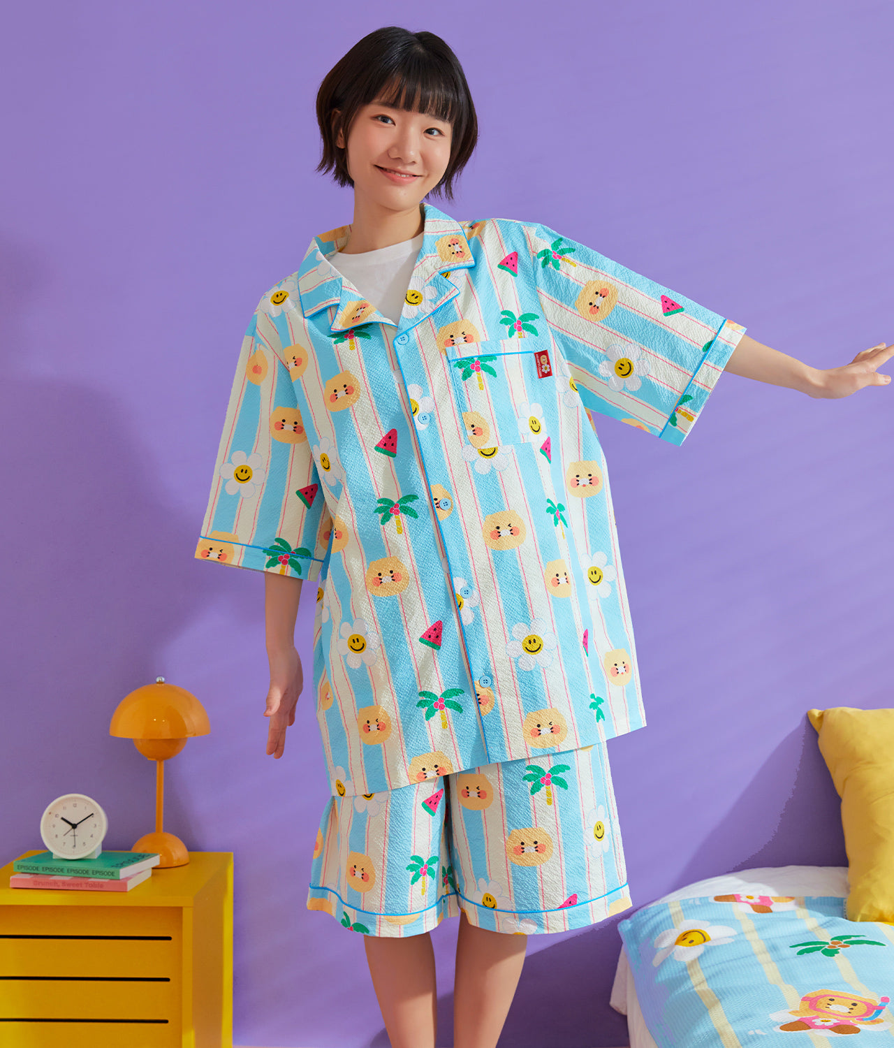 XFriends Pajamas Homme Chunsik - Korean kawaii Kakao Friends | Koolseoul