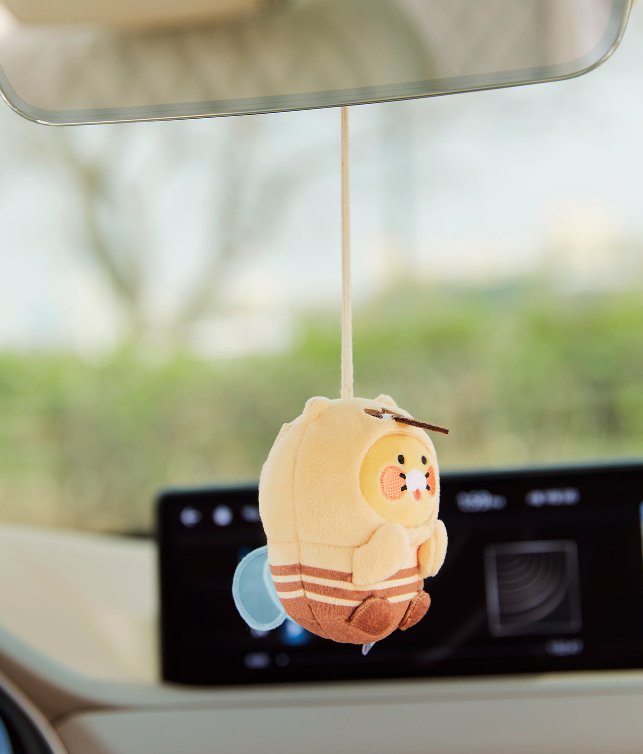Plush Chunsik Car Air Freshener - Authentic Kakao Friends from Korea | Koolseoul