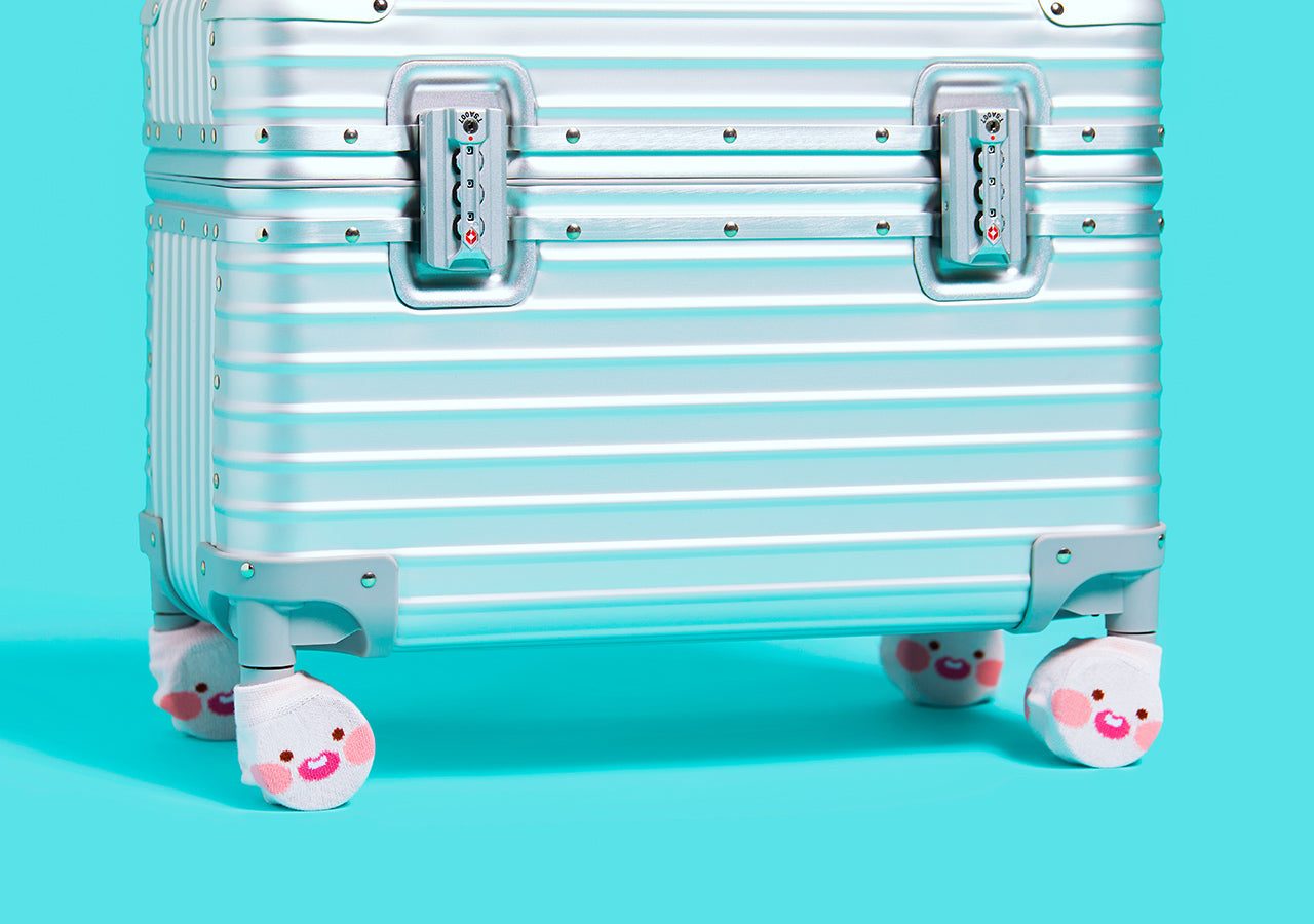 Valise 4P Apeach Travel Accessory - Korean kawaii Kakao Friends | Koolseoul