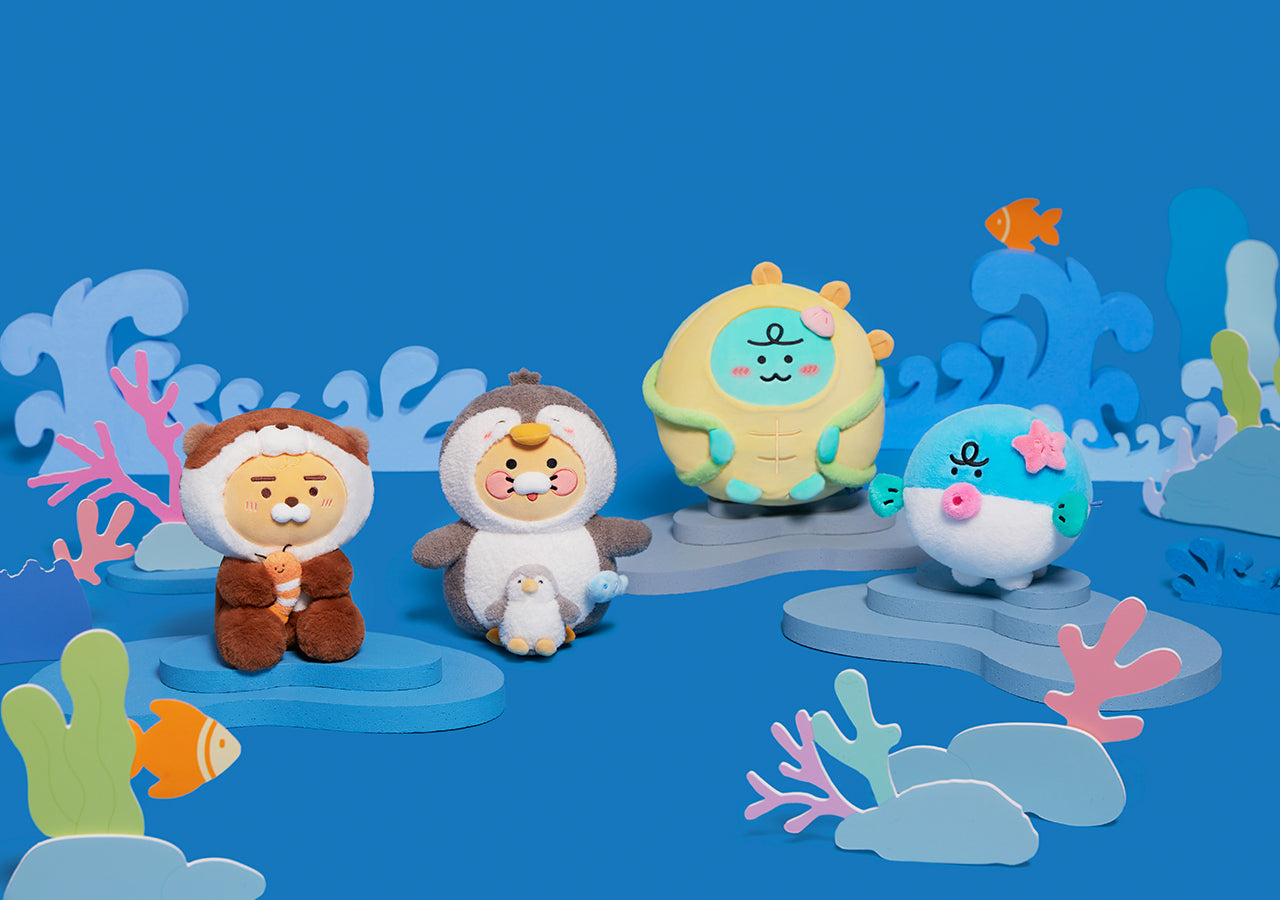 FRIENDZOO Plush Chunsik - Authentic Kakao Friends from Korea | Koolseoul