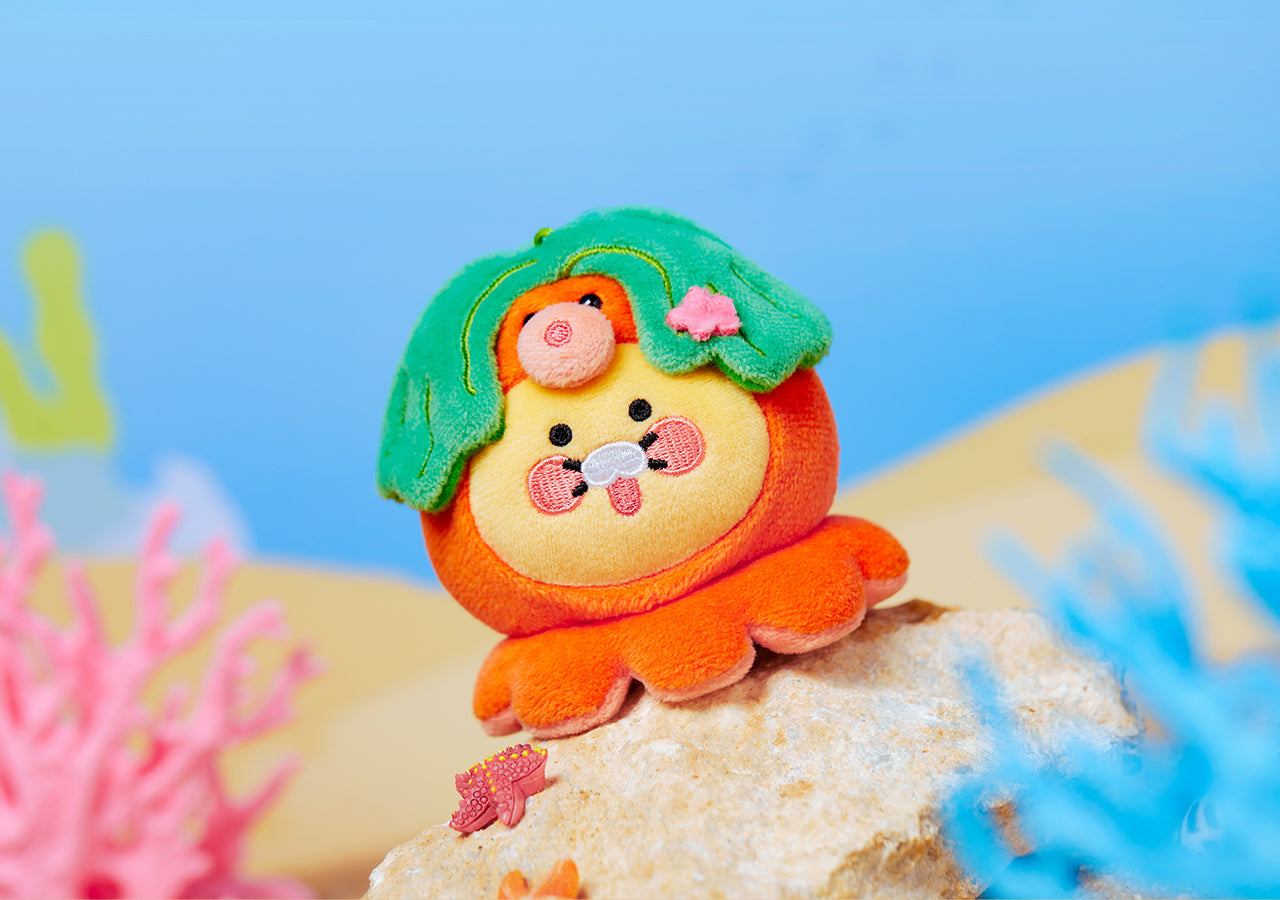 Kakao Friends Chunsik Plush Keyring