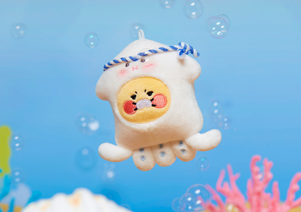 Kakao Friends Chunsik Plush Keyring