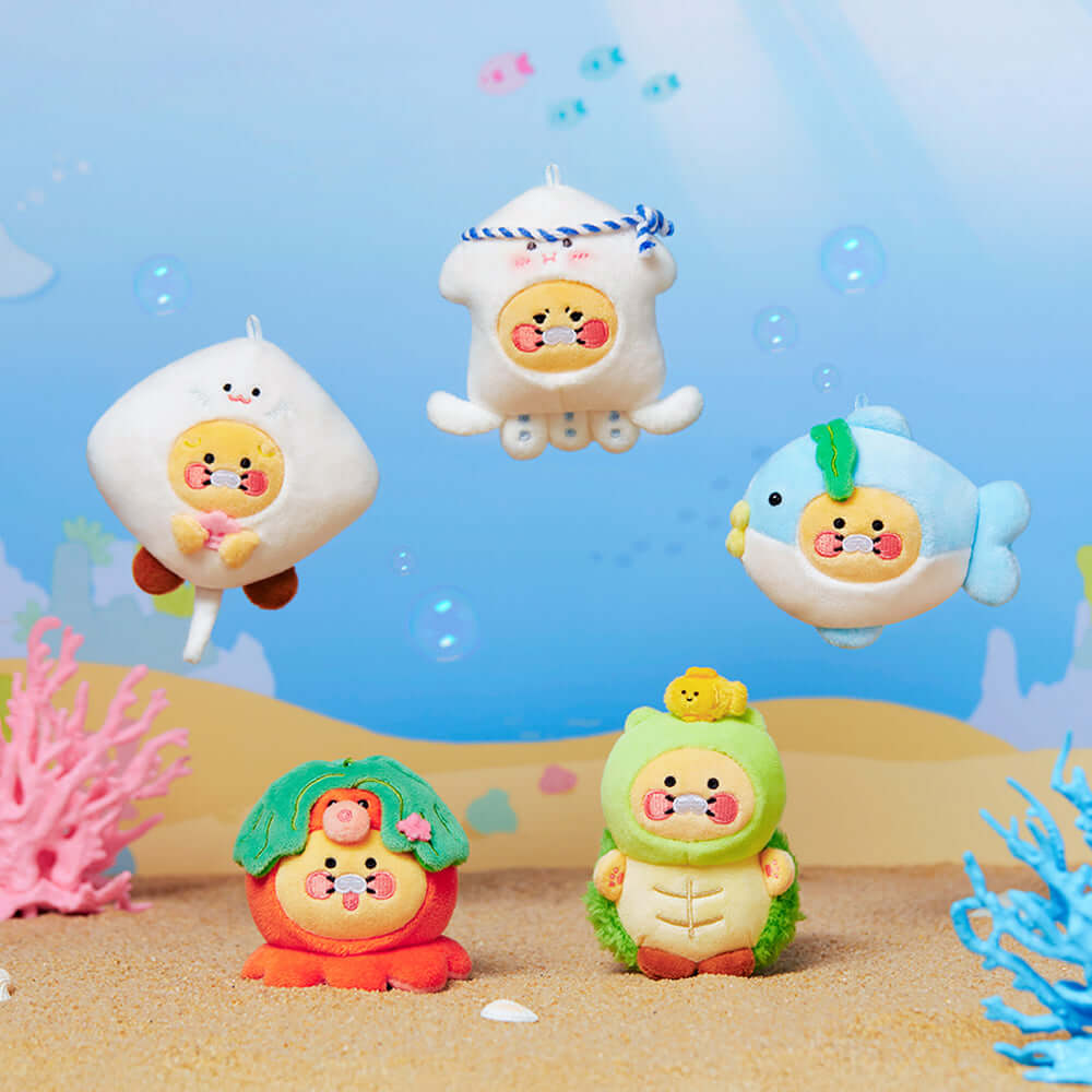 Kakao Friends Chunsik Plush Keyring