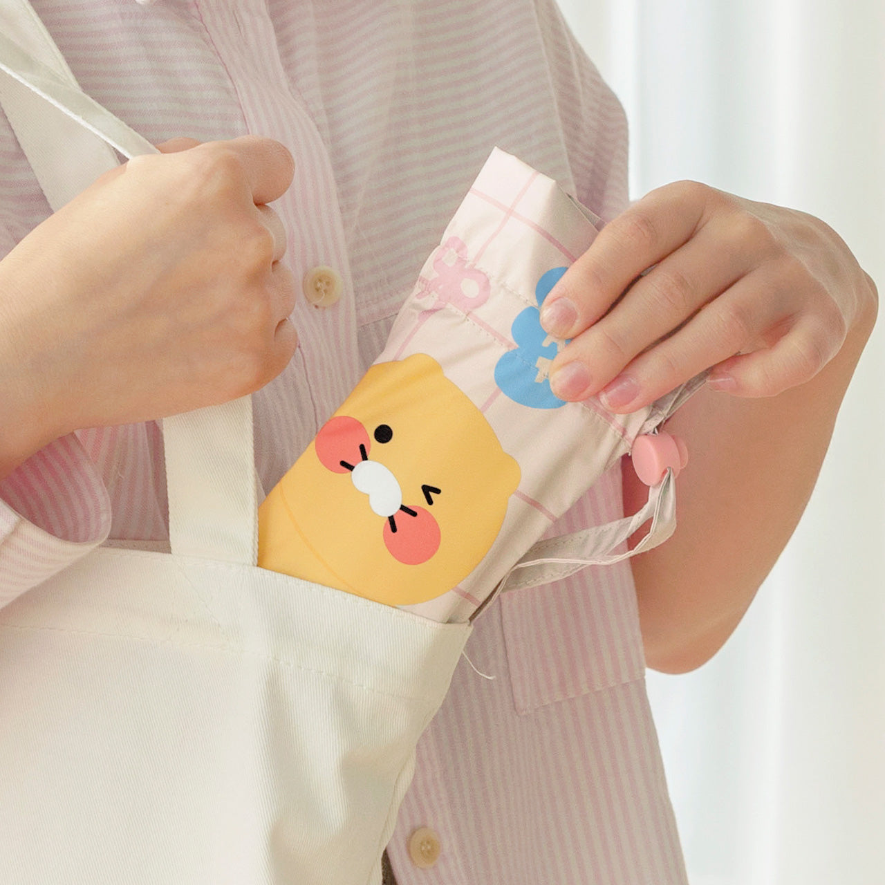 Chunsik Umbrella Rose - Authentic Kakao Friends from Korea | Koolseoul