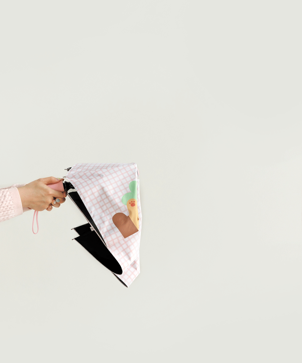 3 Umbrella Rose Chunsik - Official Kakao Friends merchandise | Koolseoul