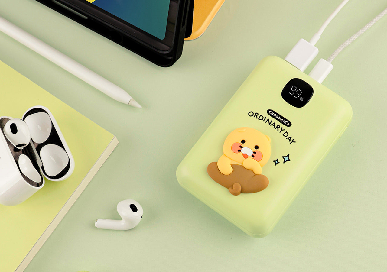 Power Bank 20,000 Green - Korean kawaii Kakao Friends | Koolseoul