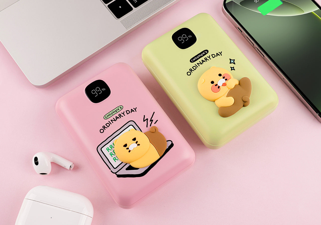 Power Bank 20,000 Rose - Authentic Kakao Friends from Korea | Koolseoul