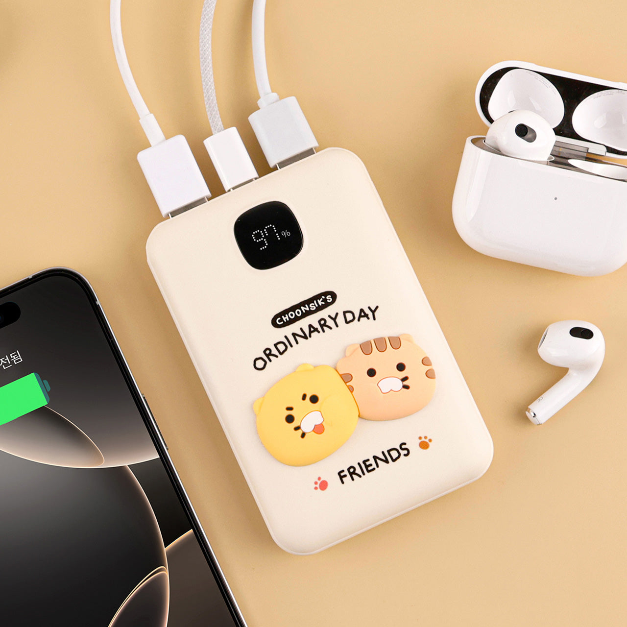 Power Bank 10,000 - Official Kakao Friends merchandise | Koolseoul