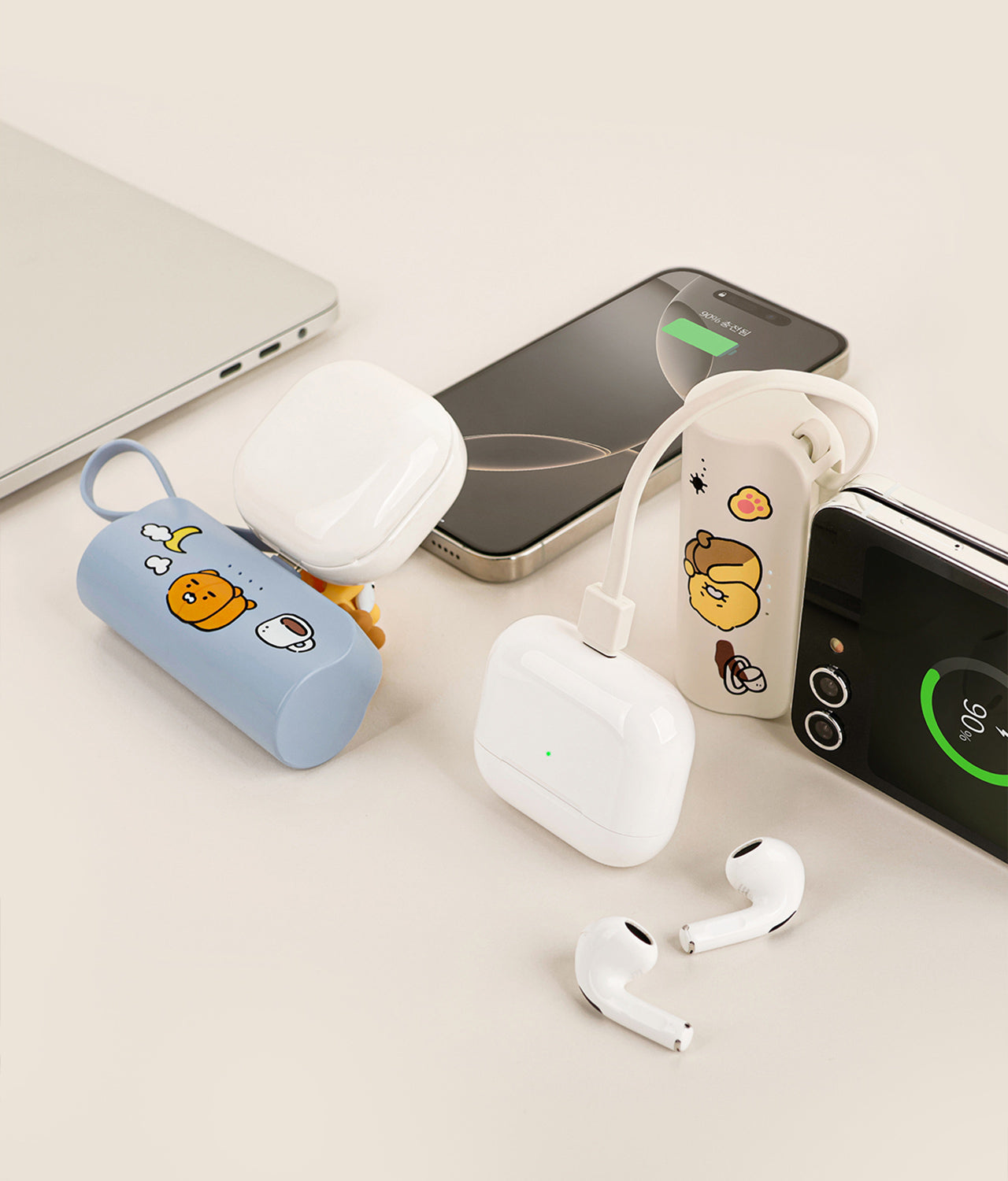 Power Bank 5,000 C Chunsik - Authentic Kakao Friends from Korea | Koolseoul