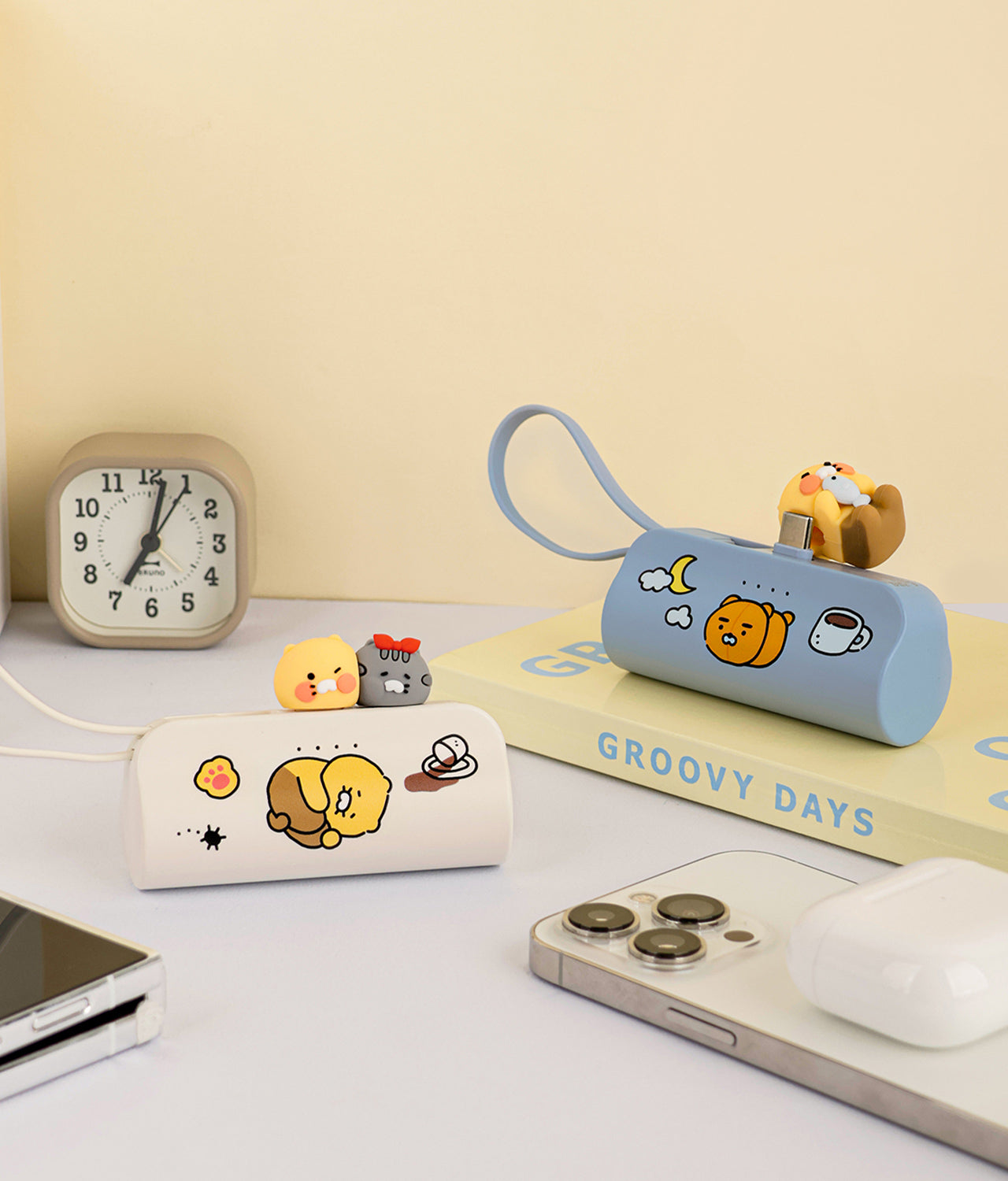 Power Bank 5,000 C Chunsik - Authentic Kakao Friends from Korea | Koolseoul