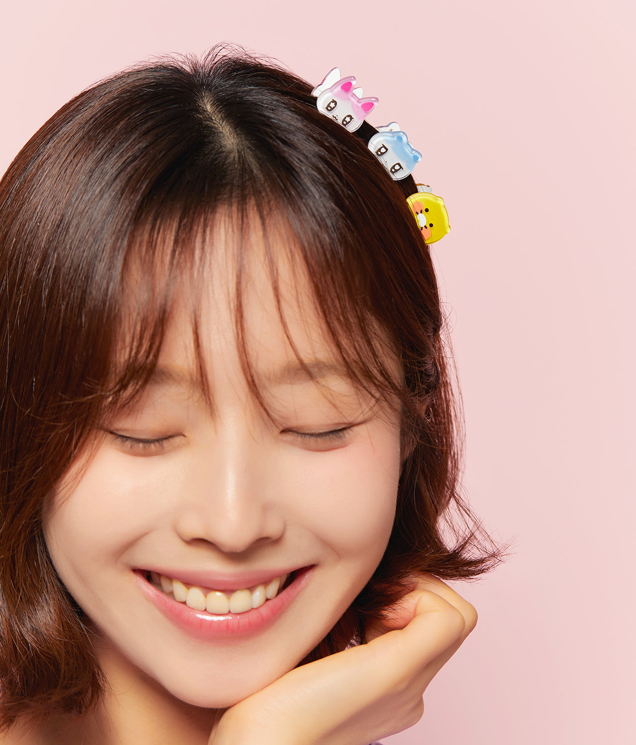 Mini Epingle Cheveux 4P - Korean kawaii Kakao Friends | Koolseoul