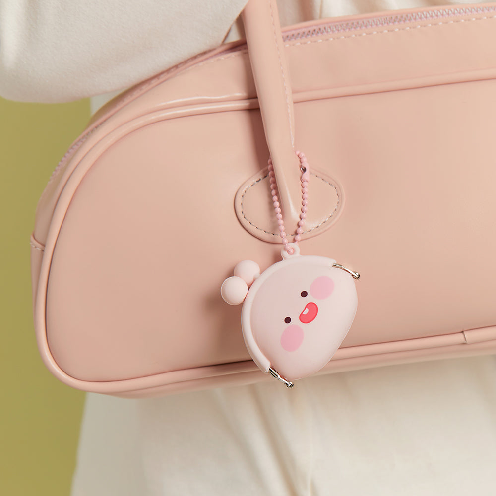 Silicone MiniPochette Apeach Pouch - Korean kawaii Kakao Friends | Koolseoul