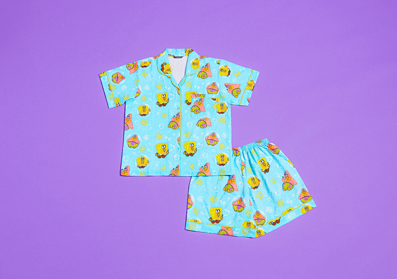 SpongeBobXFriends Pajamas Women Ryan&Chunsik - Official Kakao Friends merchandise | Koolseoul