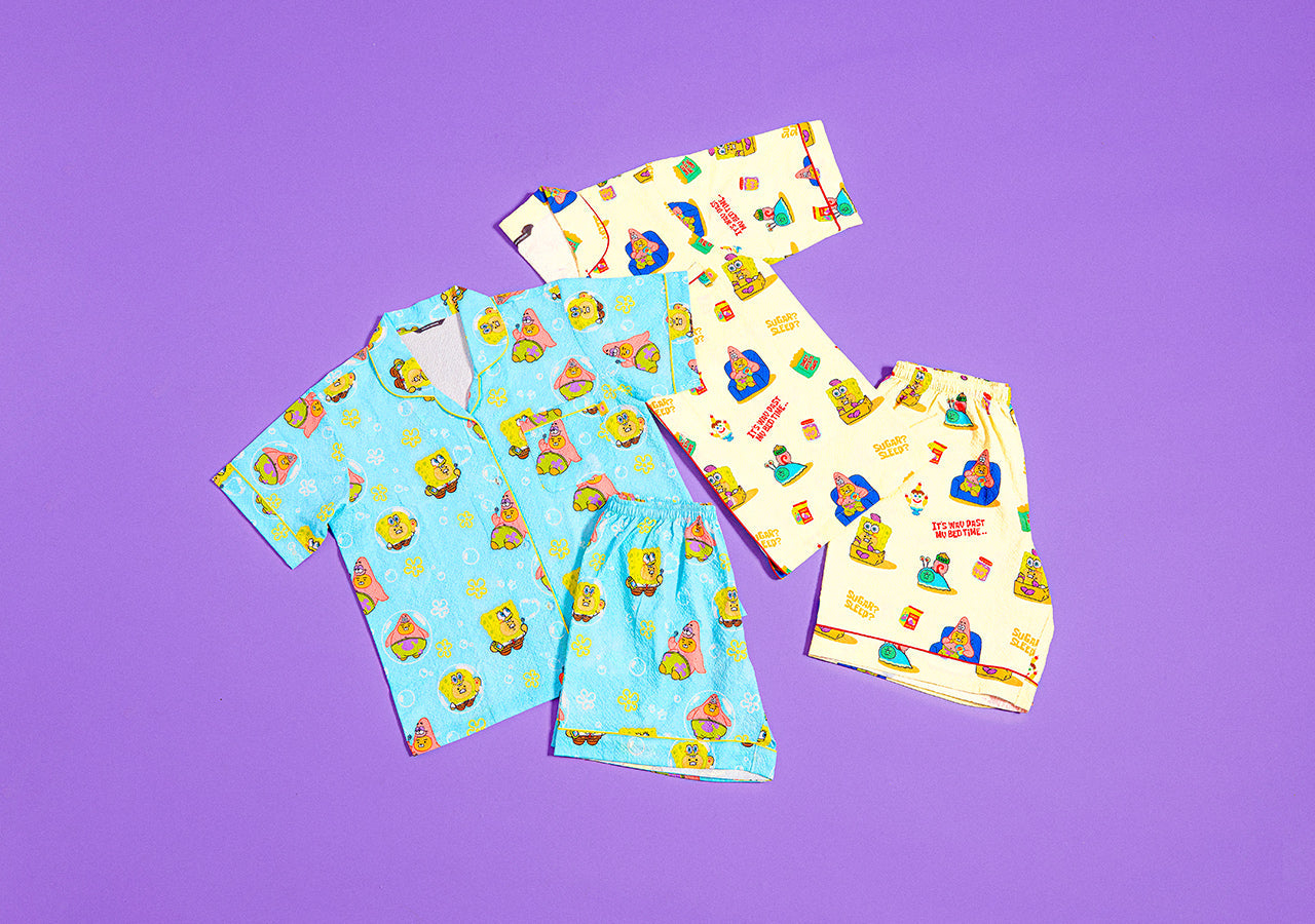 SpongeBobXFriends Pajamas Women Ryan&Chunsik - Official Kakao Friends merchandise | Koolseoul