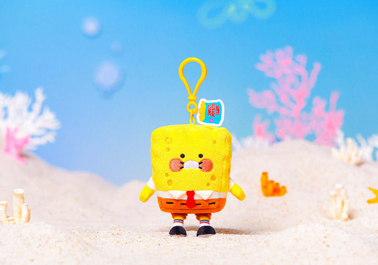 Kakao Friends Chunsik Plush Keyring