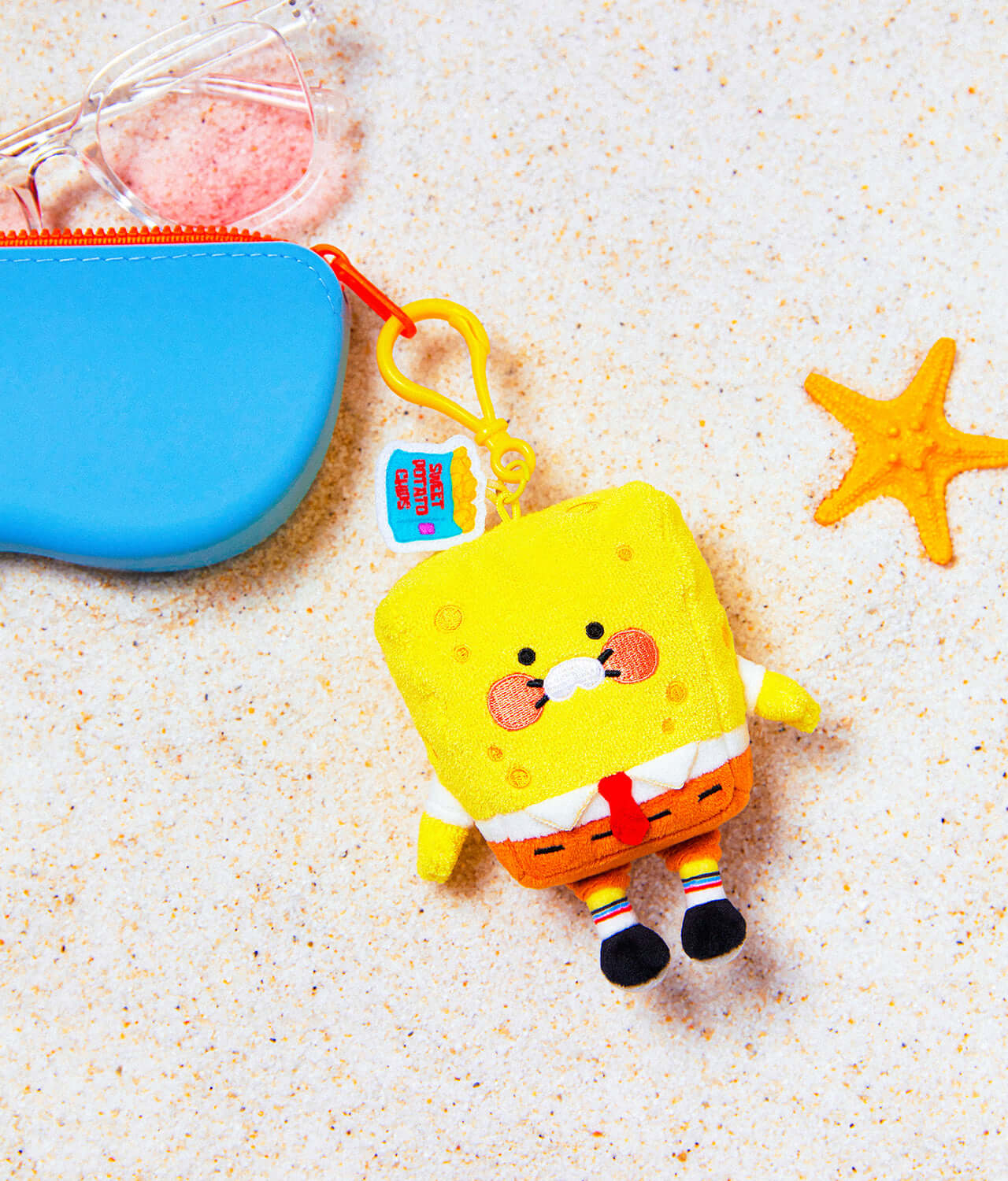 Kakao Friends Chunsik Plush Keyring