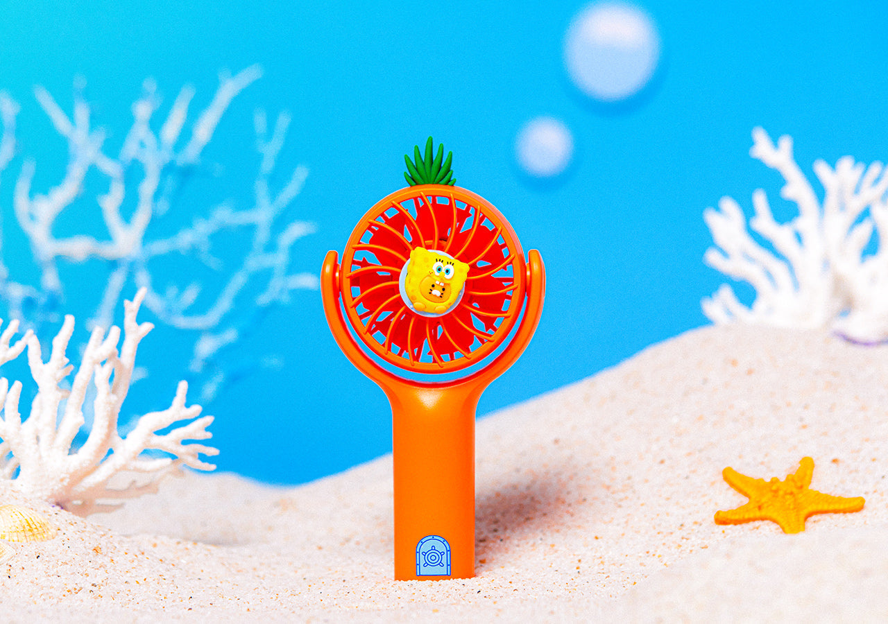 SpongeBobXFriends Mini Chunsik USB Fan - Korean kawaii Kakao Friends | Koolseoul