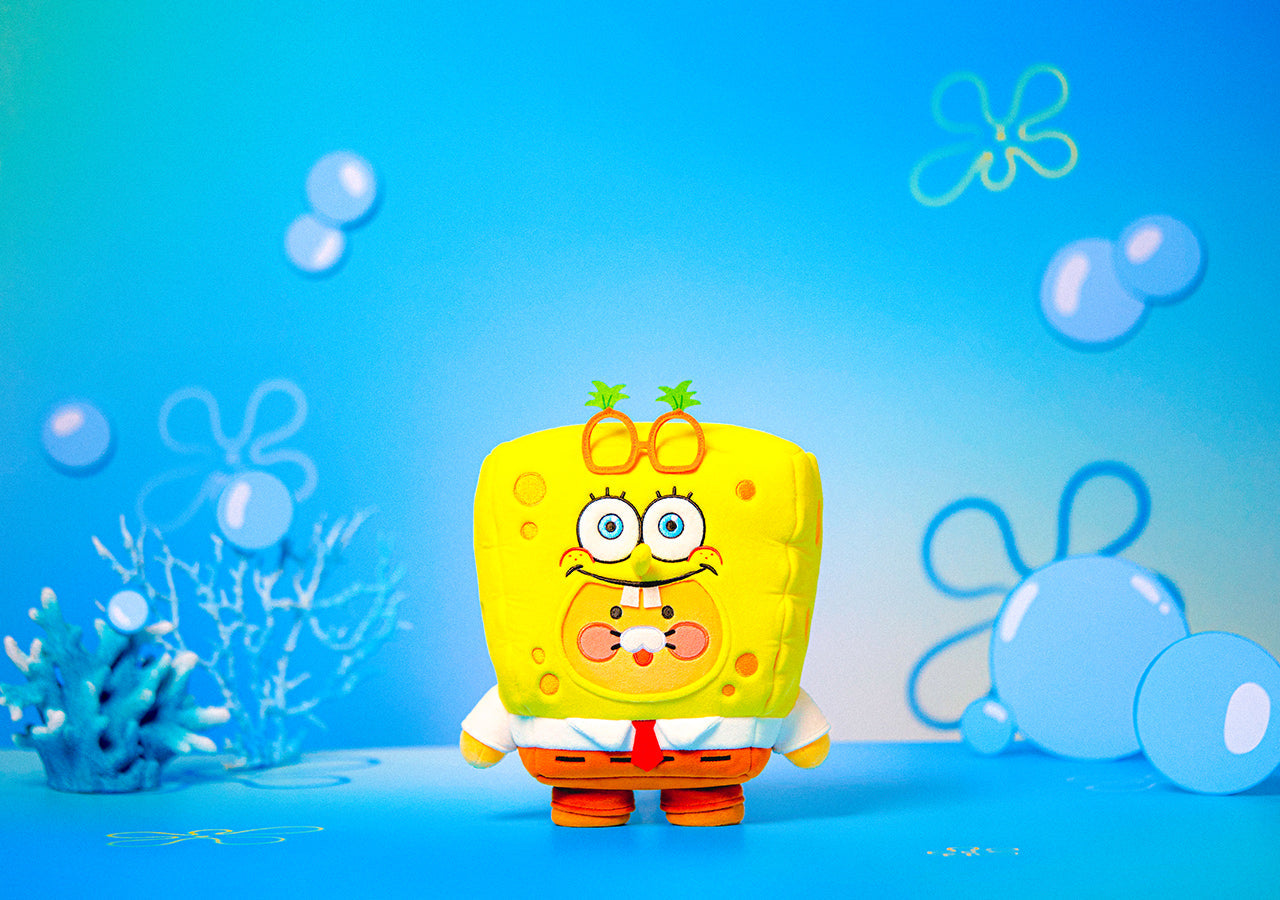 SpongeBobXFriends Plush SpongeBob Chunsik - Authentic Kakao Friends from Korea | Koolseoul