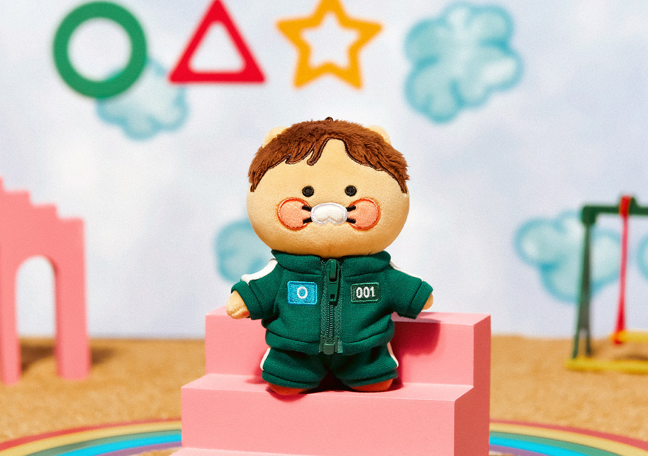 X Friends Keychain Chunsik Mini Plush - Official Kakao Friends merchandise | Koolseoul