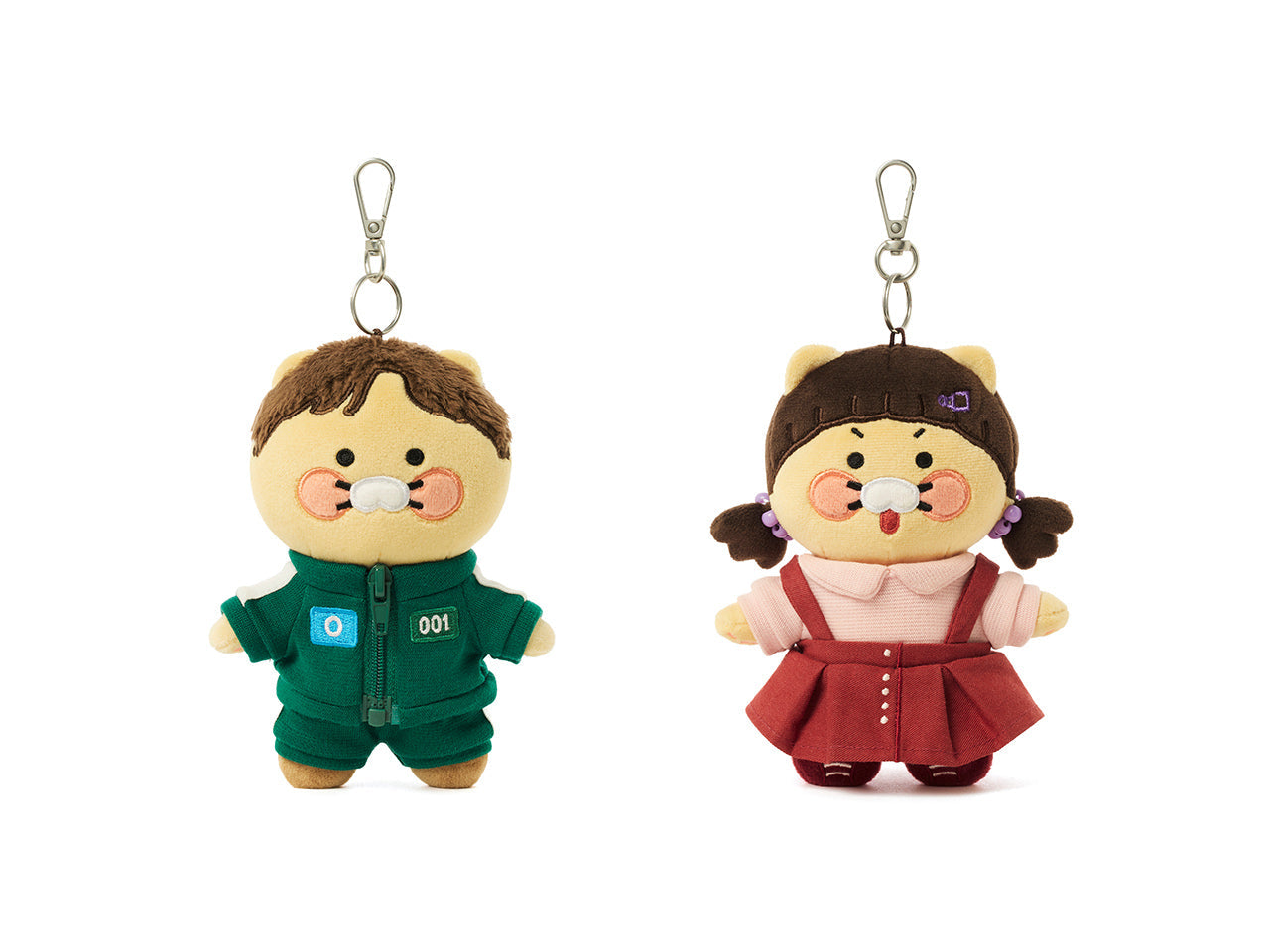 X Friends Keychain Chunsik Mini Plush - Korean kawaii Kakao Friends | Koolseoul