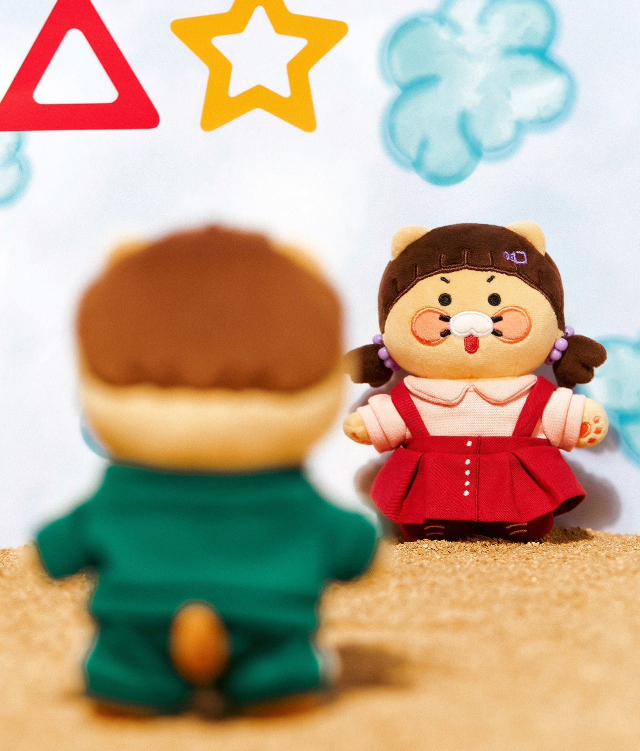 X Friends Keychain(New) Chunsik Mini Plush - Official Kakao Friends merchandise | Koolseoul