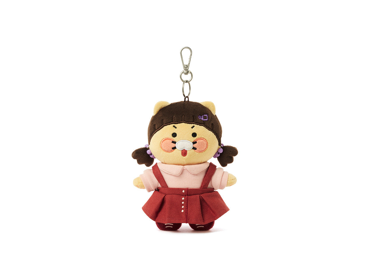X Friends Keychain(New) Chunsik Mini Plush - Korean kawaii Kakao Friends | Koolseoul
