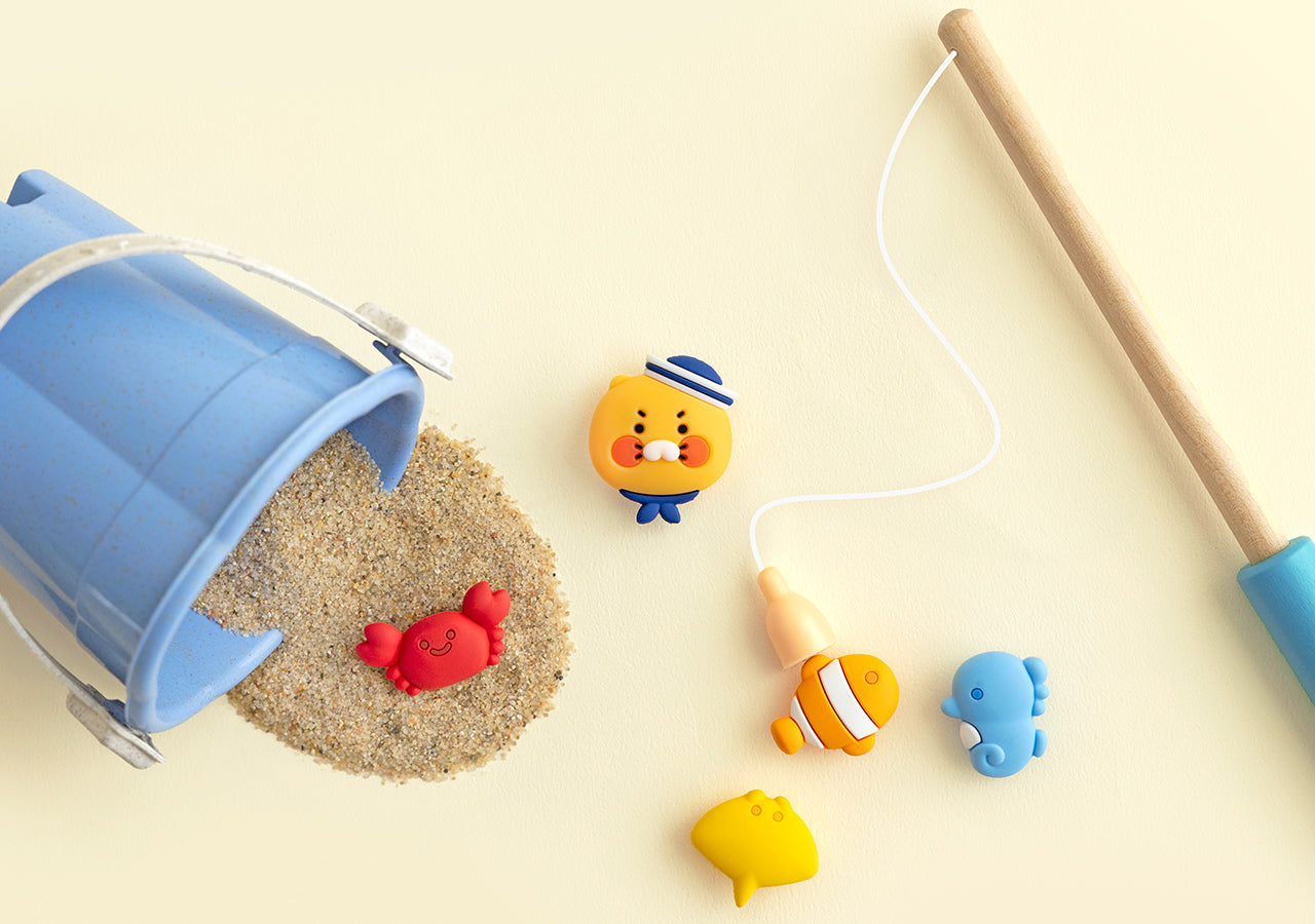 Chunsik Set 5P Shoelace Charm - Authentic Kakao Friends from Korea | Koolseoul