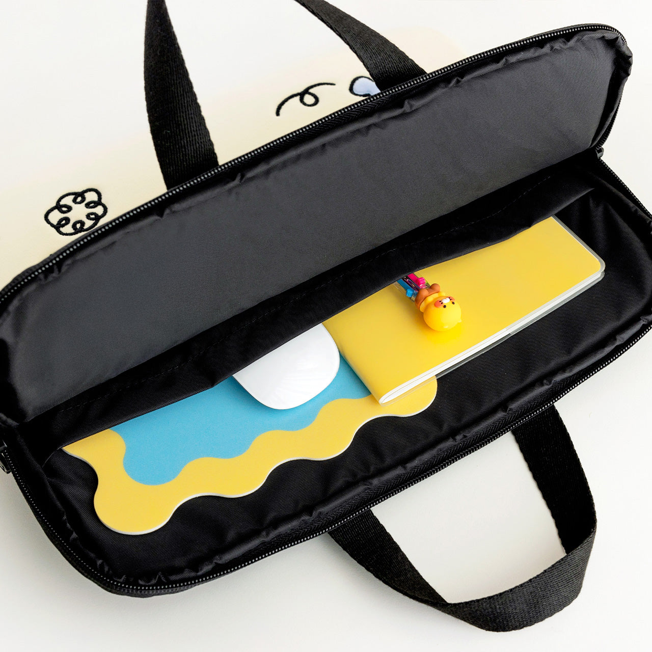 Chunsik Notebook Pouch 13 Laptop Sleeve - Authentic Kakao Friends from Korea | Koolseoul