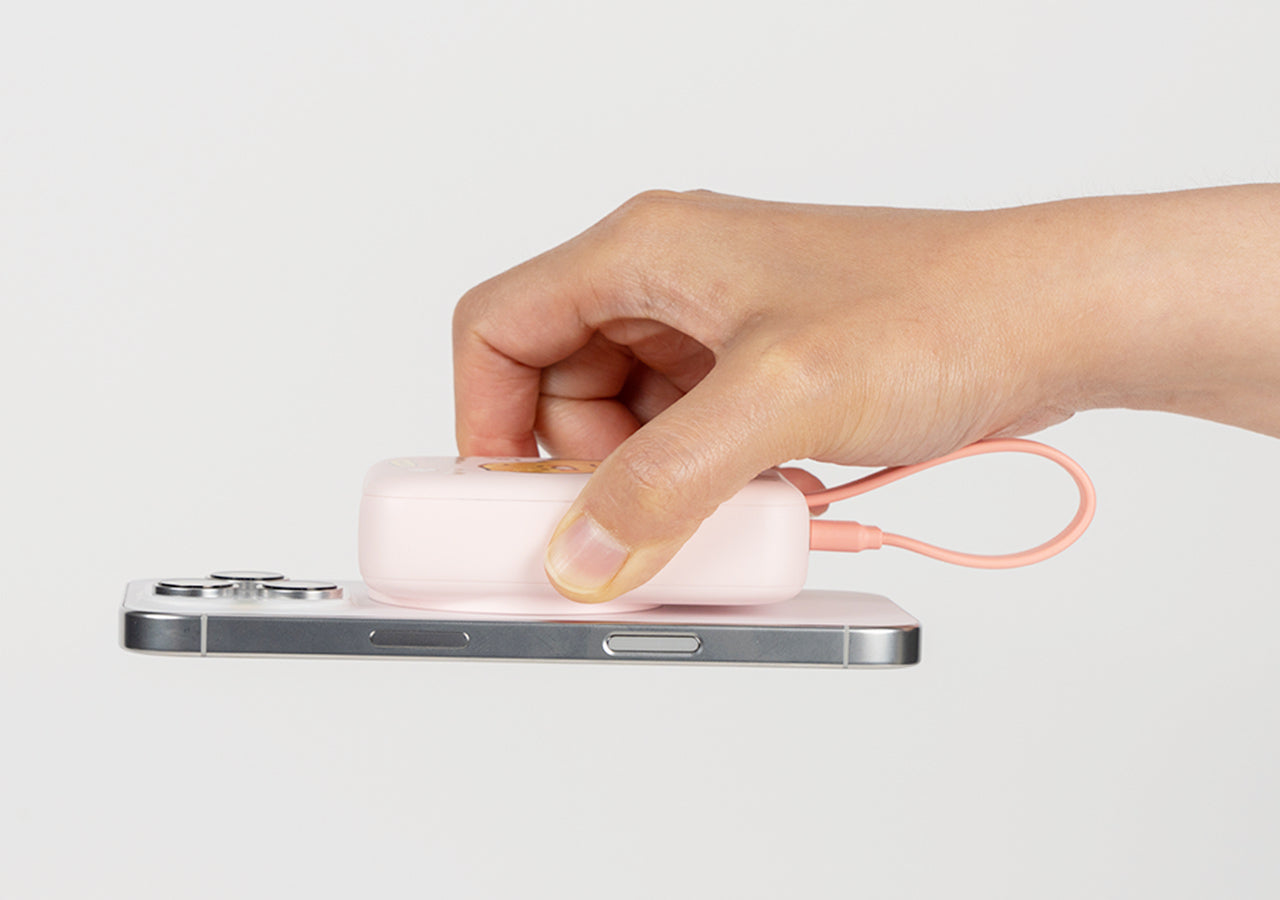Power Bank 1 Chunsik Rose - Official Kakao Friends merchandise | Koolseoul