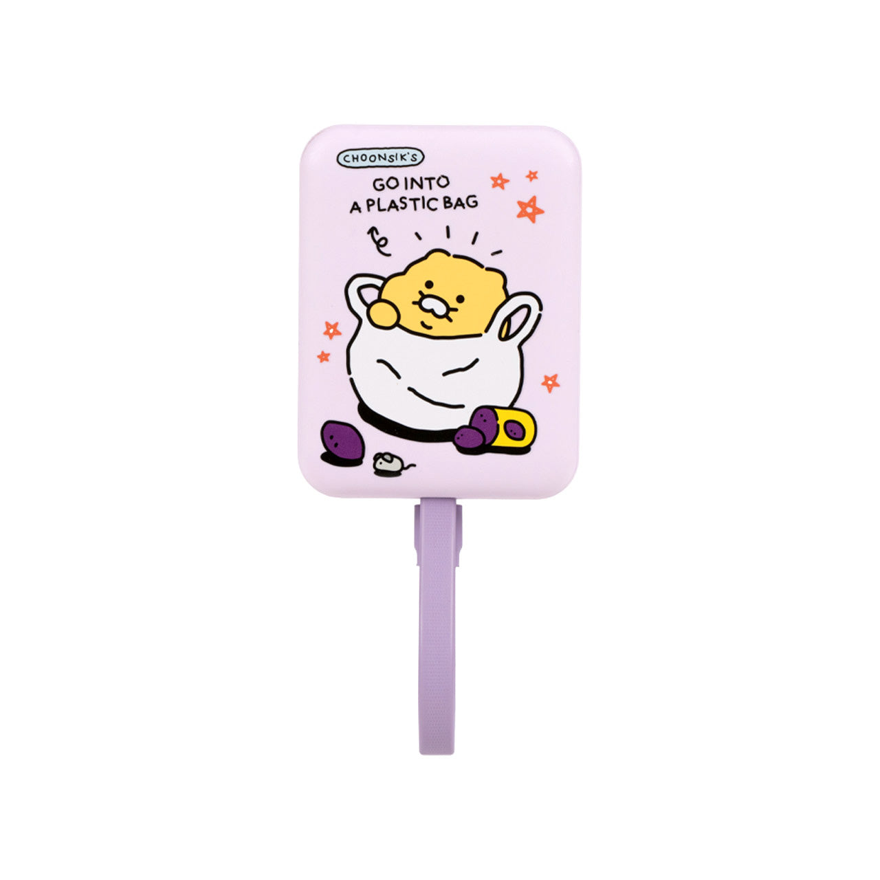 Power Bank 1 Chunsik Purple - Authentic Kakao Friends from Korea | Koolseoul