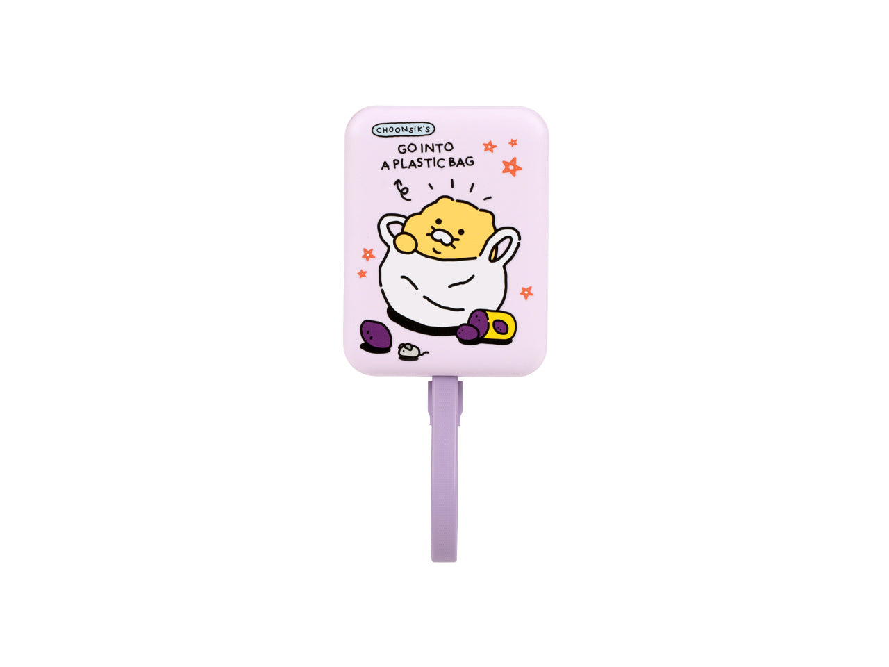 Power Bank 1 Chunsik Purple - Authentic Kakao Friends from Korea | Koolseoul